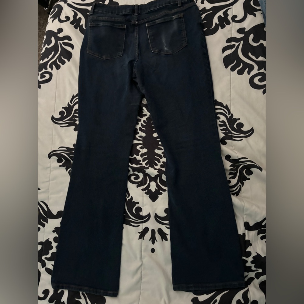 Dark blue Bootcut Jeans - Picture 2 of 2